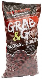 Starbaits Boilie Grab & Go Global Boilies Spice Hmotnost: 2,5kg, Průměr: 24mm