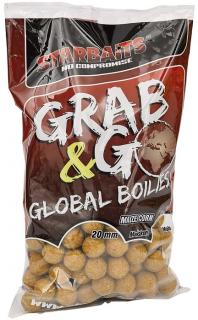 Starbaits Boilie Grab & Go Global Boilies Sweet Corn Hmotnost: 1kg, Průměr: 24mm