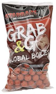 Starbaits Boilie Grab & Go Global Boilies Tutti Frutti Hmotnost: 1kg, Průměr: 20mm