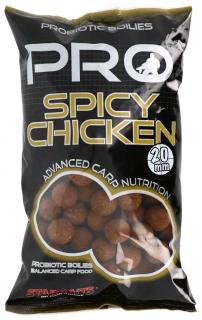 Starbaits Boilie Probiotic Spicy Chicken Hmotnost: 1kg, Průměr: 20mm