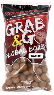Starbaits Boilies Global Garlic Hmotnost: 1kg, Průměr: 24mm