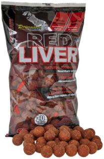 Starbaits Boilies Red Liver Hmotnost: 1kg, Průměr: 20mm