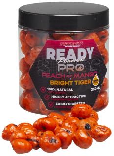 Starbaits Partikl Ready Seeds Bright Tiger 250ml Příchuť: Pro Peach Mango