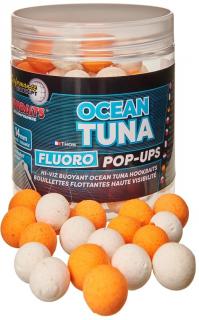 Starbaits Plovoucí Boilie Ocean Tuna Fluo 80 g Hmotnost: 80g, Průměr: 14mm