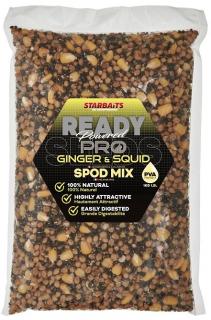 Starbaits Směs Spod Mix Ready Seeds Pro Ginger Squid 1 kg