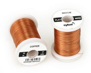 Sybai Drátek Flat Colour Wire Medium Copper