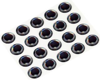 Sybai Epoxidové Oči 3D Epoxy Fish Eyes Tuna Průměr: 12mm