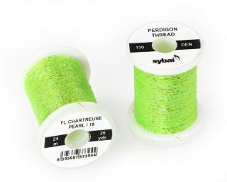 Sybai Lametka Perdigon Thread Fluo Chartreuse Pearl
