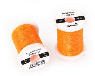 Sybai Lametka Perdigon Thread Fluo Orange Pearl