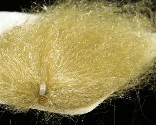 Sybai Streamerové Vlasy Ghost Hair Golden Olive