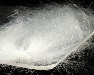 Sybai Streamerové Vlasy Ghost Hair White Transparent