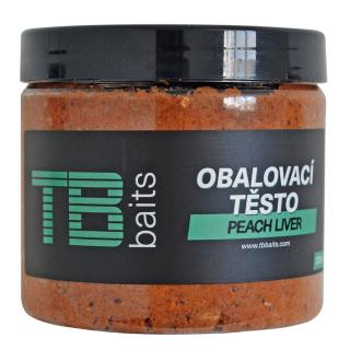 TB Baits Obalovací Pasta 200 ml Příchuť: Peach Liver