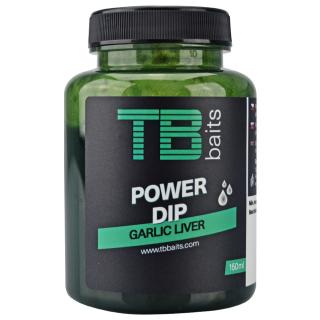 TB Baits Power Dip GLM Squid Strawberry 150ml Příchuť: Garlic Liver