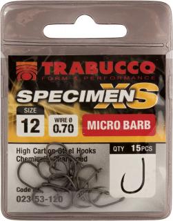 Trabucco Háčky XS Specimen 15ks Velikost háčku: #10