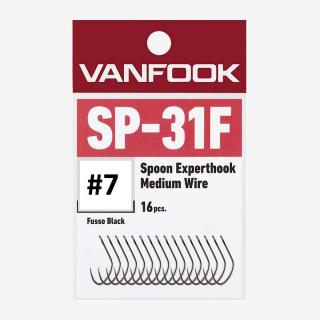 Vanfook Háčky SP-31F Spoon Experthook 16ks Velikost háčku: #7, Počet kusů: 16ks