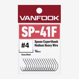 Vanfook Háčky SP-41F Spoon Experthook 16ks Velikost háčku: #4, Počet kusů: 16ks