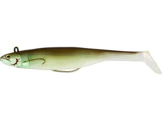 Westin Gumová Nástraha Magic Minnow Jig Olive Abalone Délka cm: 14cm, Hmotnost: 42g