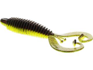 Westin Gumová Nástraha RingCraw Curltail 6g 9cm 5ks Délka cm: 9cm, Počet kusů: 5ks, Barva: Black/Chartreuse