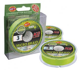 WFT Šňůra MICRO BRAID - 1m Nosnost: 8kg, Průměr: 0,12mm