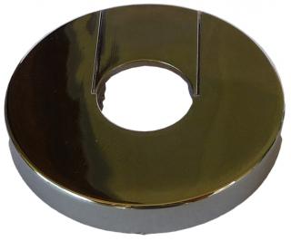 Krytka potrubí designová (rozeta) ɸ 45mm pro CU15 chrom