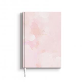 Zápisník s tvrdými deskami Cloud Pink Typ: Tečkovaný