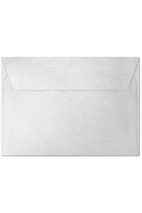 Biele prírodné perleťové obálky C6 10ks 120g