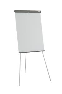 Flipchart, 105 x 68 cm, výška až 180 cm, biely
