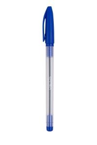 Guľôčkové pero jednorazové, modrá náplň, modré