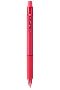 Gumovateľné pero stláčacie URN-181, 0,7 mm, červené