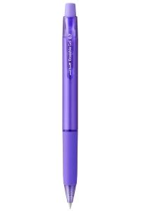 Gumovateľné pero stláčacie URN-181, 0,7 mm, fialové