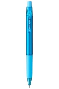 Gumovateľné pero stláčacie URN-181, 0,7 mm, nebesky modré