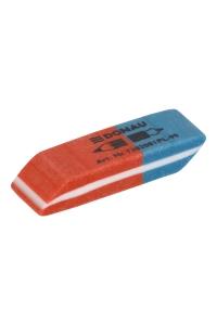 Kombinovaná guma DONAU, 40 x 14 x 8 mm, guma, červeno-modrá