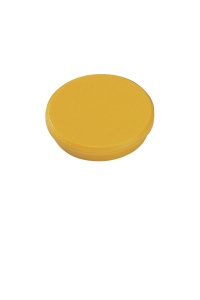 Magnety plánovacie, Ø 32 mm, 8 N, žlté - 4 ks