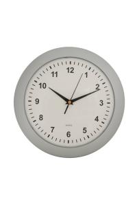 Nástenné hodiny Berlin II, Ø 31 cm, strieborné