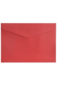 Obálky C5 perleťové červené 10ks 150g/m²