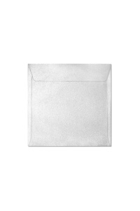 Obálky štvorcové perleťové biele 158x158mm 10ks