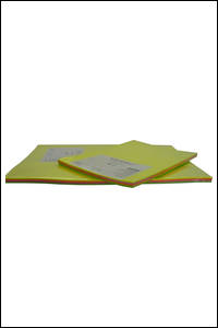 Papier farebný neónový 80g/m² A4 4x25 listov
