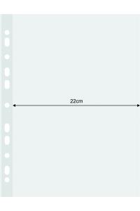 Prospektové obaly extra široké, A4, PP, 120 μm, transparentné - 25 ks
