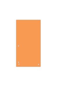 Rozlišovacie pruhy, 235 x 105 mm, kartón, oranžové - 100 ks