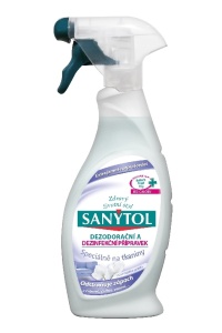 Sanytol - dezodoračný a dezinfekčný prípravok na tkaniny, 500 ml