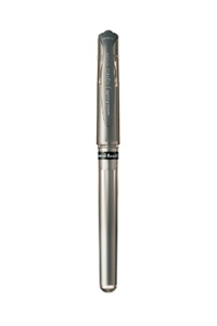 SIGNO gélový roller UM-153, 1,0 mm, metalicky strieborný