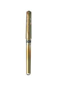SIGNO gélový roller UM-153, 1,0 mm, metalicky zlatý