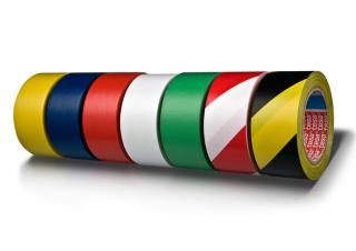 Tesaflex - značkovacia páska, 33 m x 50 mm, PVC, zelená