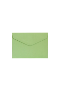 Zelené obálky C6 hladké 130g, 10ks