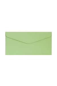 Zelené obálky DL hladké 130g, 10ks