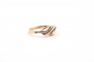 Zlatý prsten 1.47g - zlomkové zlato
