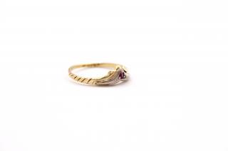 Zlatý prsten 1.73g