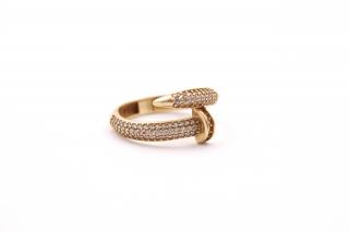 Zlatý prsten 3.73g - zlomkové zlato