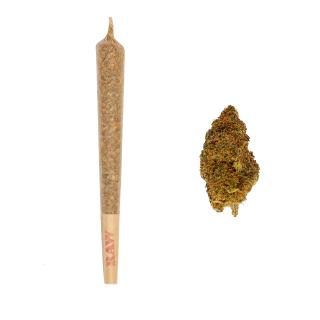 CBD Pre-roll 1g  Výběr různých druhů Příchuť: Fizzy Kiwi