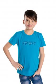 Chlapecké tričko SPORT ACTIVE krátký rukáv Velikost: 134, Barva: Tyrkysová